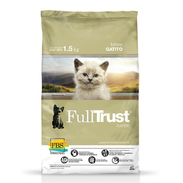 FullTrust Alimento para Gatito Receta Pollo, 1.5 kg