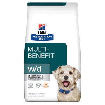 Hills Prescription diet Multi-benefit para perro W/D 17.6Lb/8.0Kg 8672