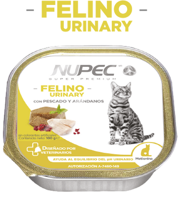 ALIM NUP CLUSTER FELINO URINARY WET 100 GRS NCFU