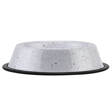 PLATO JASPEADO DE ACERO 16 OZ (454 G) FL8152