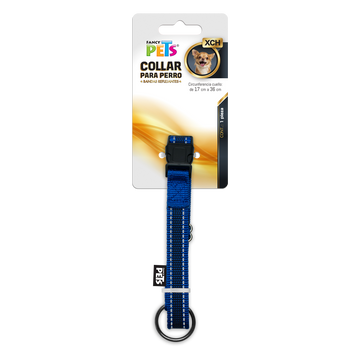 COLLAR XCH C/ULTRA GRIP Y BANDAS REFLEJANTES AZUL FL8717