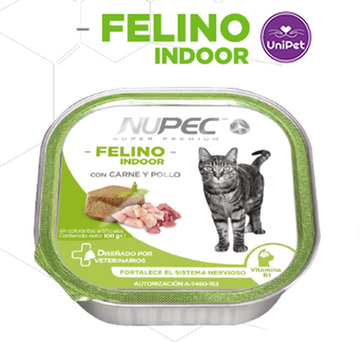 ALIM NUP CLUSTER FELINO INDOOR WET NCFI