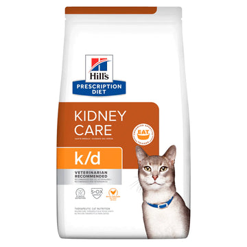 Hills Prescription diet Para para gato con cuidado renal K/D 8.5Lb/3.8Kg 8696