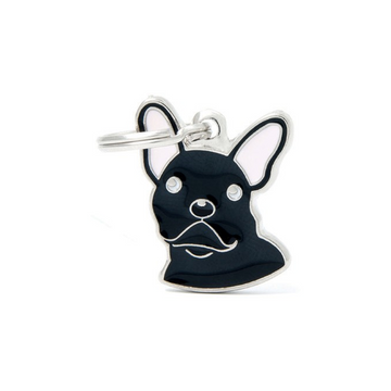 Placas MyFamily - BLACK FRENCH BULLDOG MF24BLACK