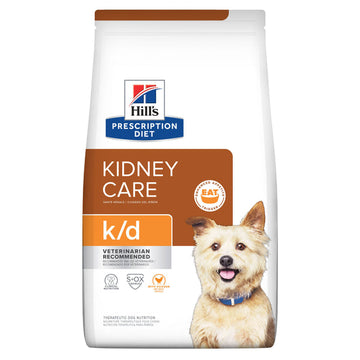 Hills Prescription diet Para perro con cuidado de riñon K/D 8.5Lb/3.8Kg 8621
