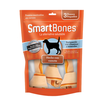 SMARTBONES Huesos Camote CH (3 PZAS) SB0516