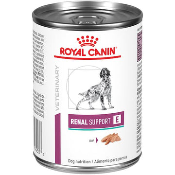Royal Canin Prescripción Alimento Húmedo Soporte Renal E para Perro Adulto Receta Paté, 385 g