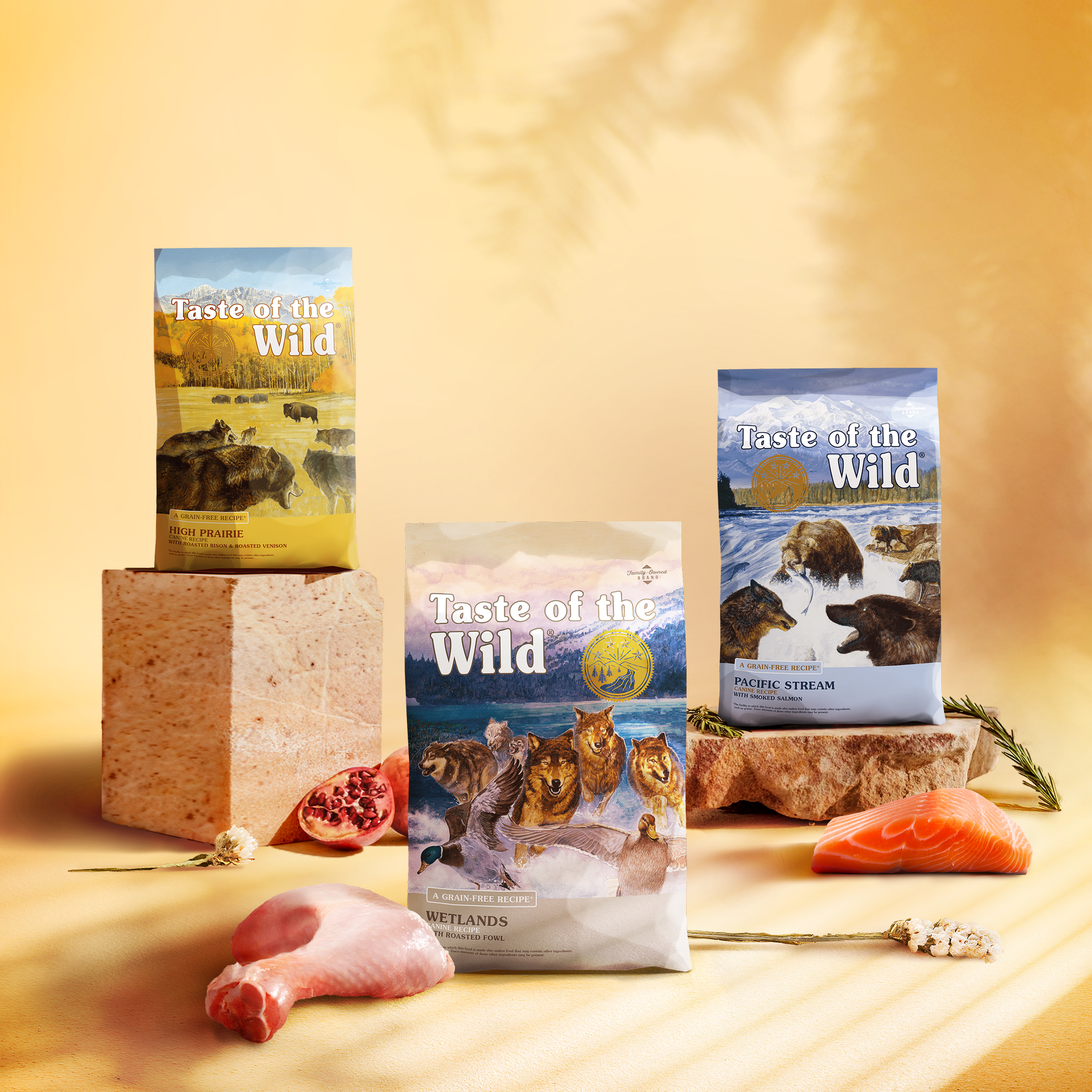 Alimento  natural para tu mascota, taste of  the wild