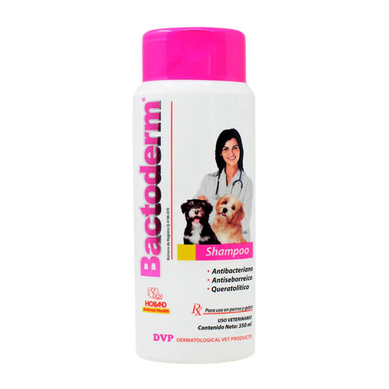 Holland Bactoderm Shampoo Perro y Gato 350 ml