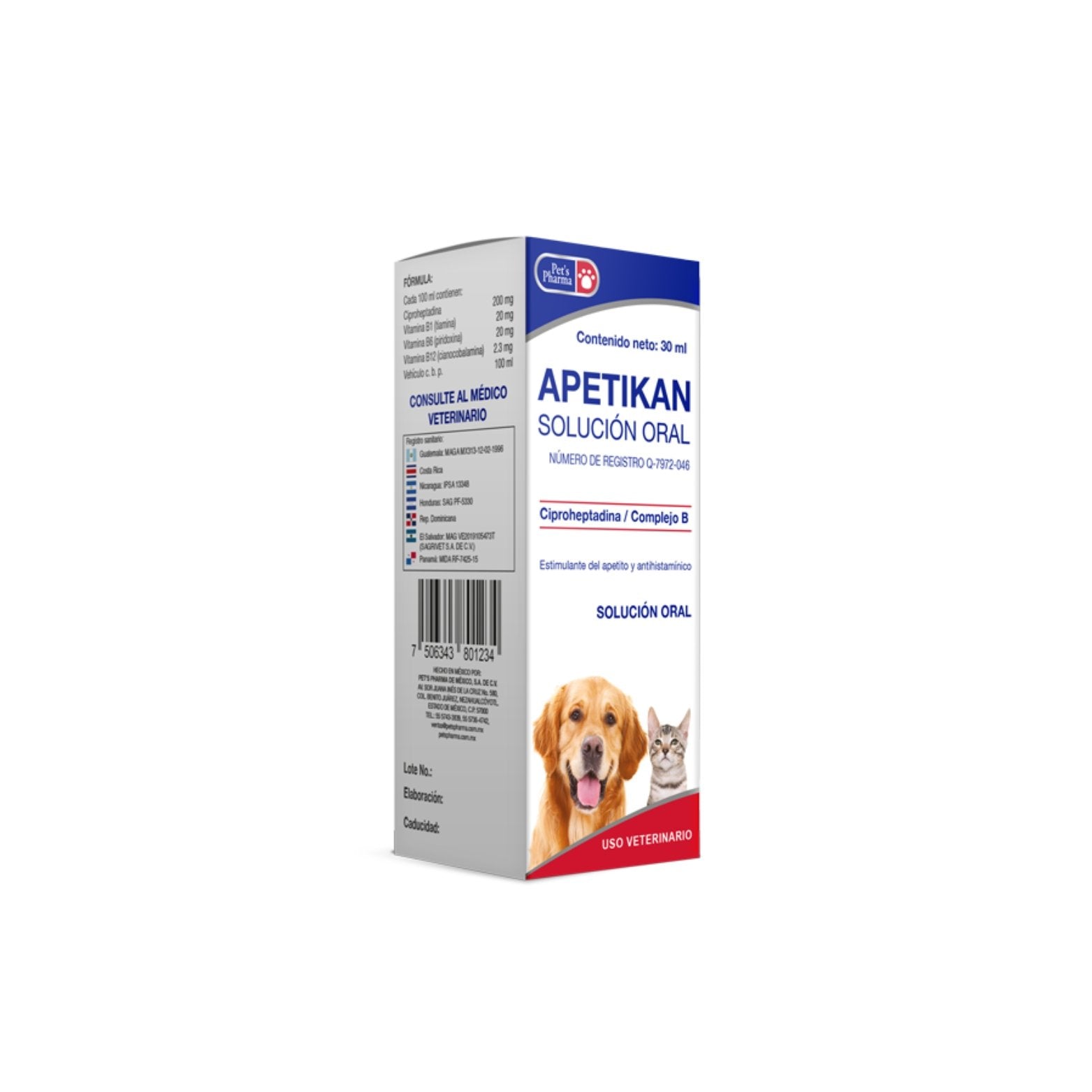 Petspharma Apetikan Solucion Oral Perro y Gato 30 ml