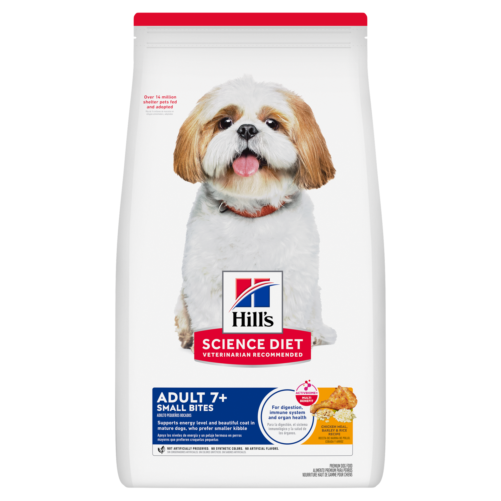 Hill's Science Diet Adult 7+ Small Bites Perro Pollo y Cebada 2 kg