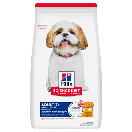 Hill's Science Diet Adult 7+ Small Bites Perro Pollo y Cebada 2 kg