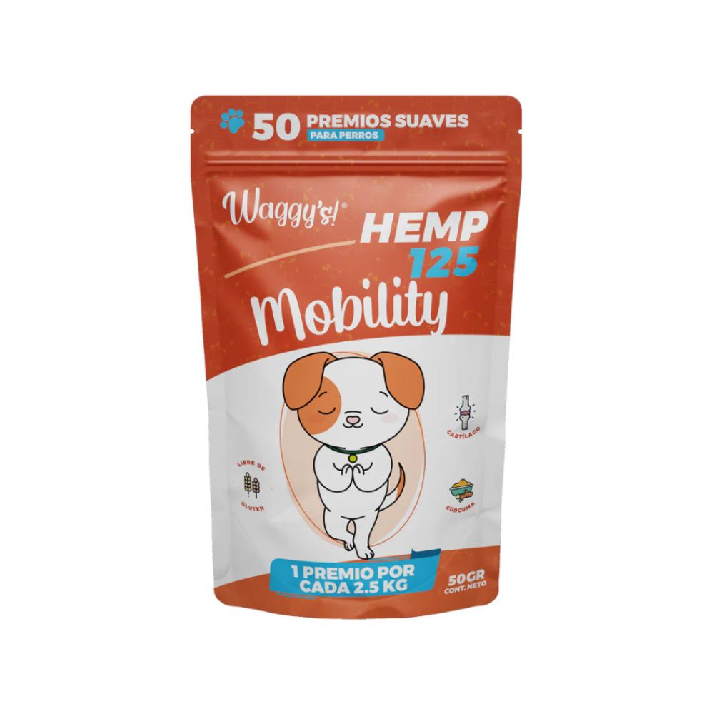Waggy's Hemp 125 Mobility Perro 50 g