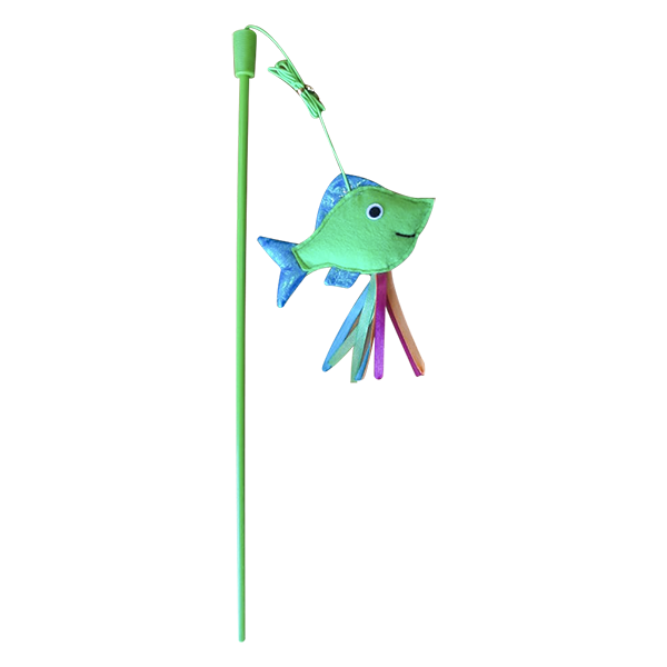 Fancy Pets Juguete Caña De Pescar Catch