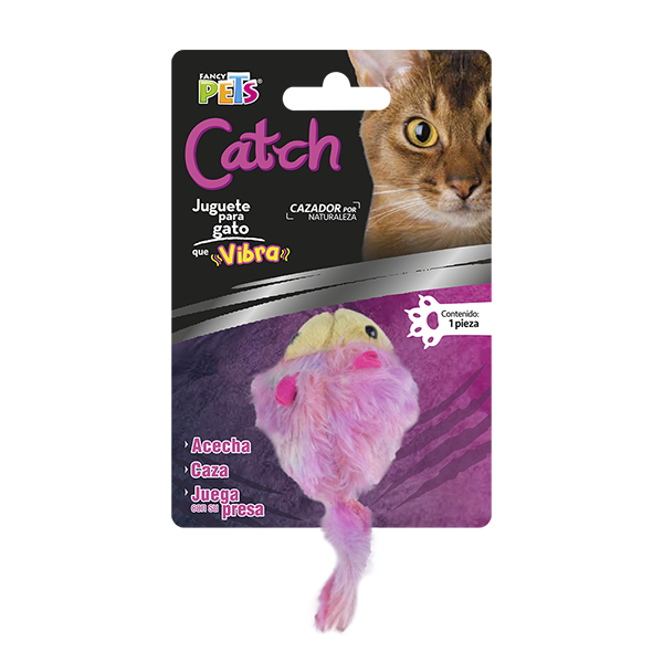 Fancy Pets Juguete Raton Vibro Catch