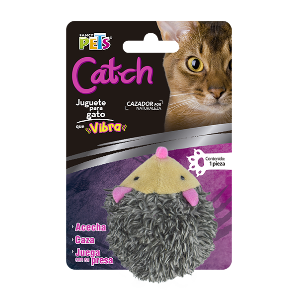 Fancy Pets Juguete Erizo Terrestre Vibro Catch