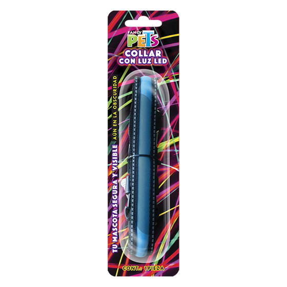 Fancy Pets Collar LED Bandas Reflejantes Chico