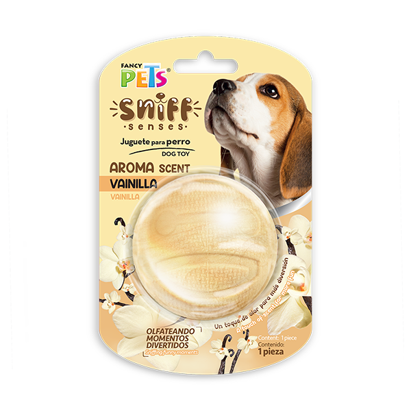 Fancy Pets Juguete Pelota Con Aroma Vainilla Sniff