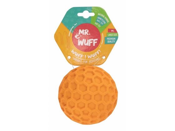 Mr. Wuff Pelota chillona NARANJA CHICO