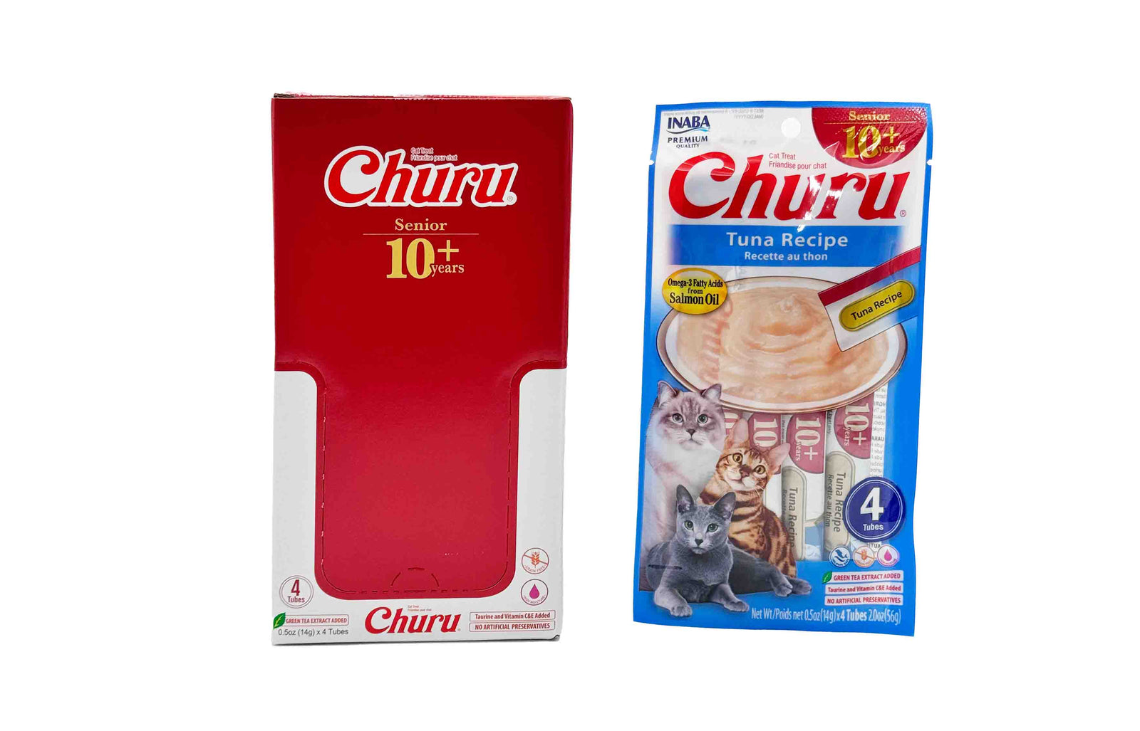 Churu Senior 10+ Gato Receta Atun 4 Tubos