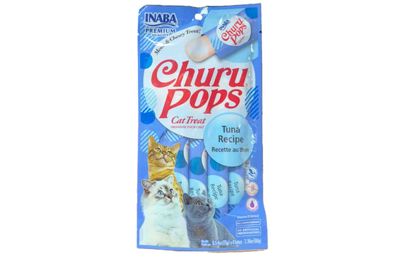 Churu Pops Gato Receta Atun 4 Tubos