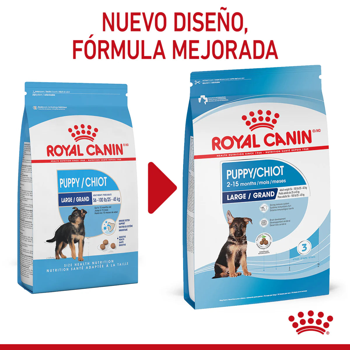 Alimento Seco Perro Cachorro Raza Grande Royal Canin Large / Maxi Puppy 13.6 kg