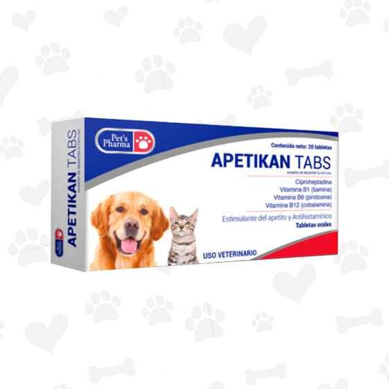 Petspharma Apetikan Tableta Perro y Gato 10 mg Pieza