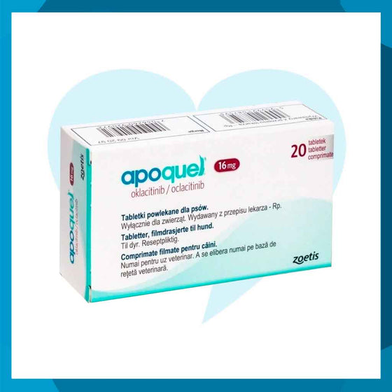 Zoetis Apoquel 16 mg 20 Tabletas