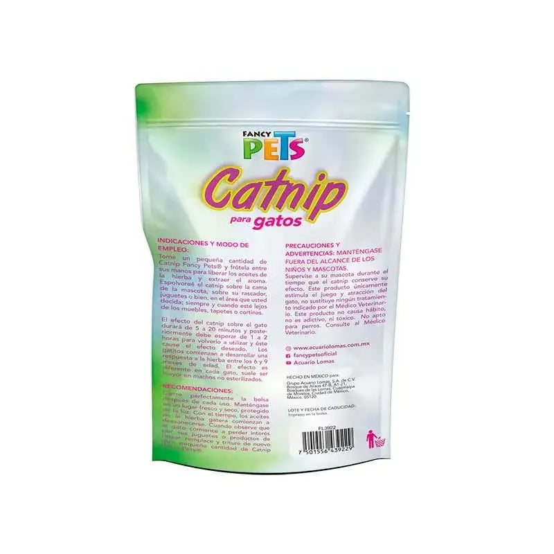 Fancy Pets Catnip para Gatos — 28g · Estimula el Juego y Curiosidad
