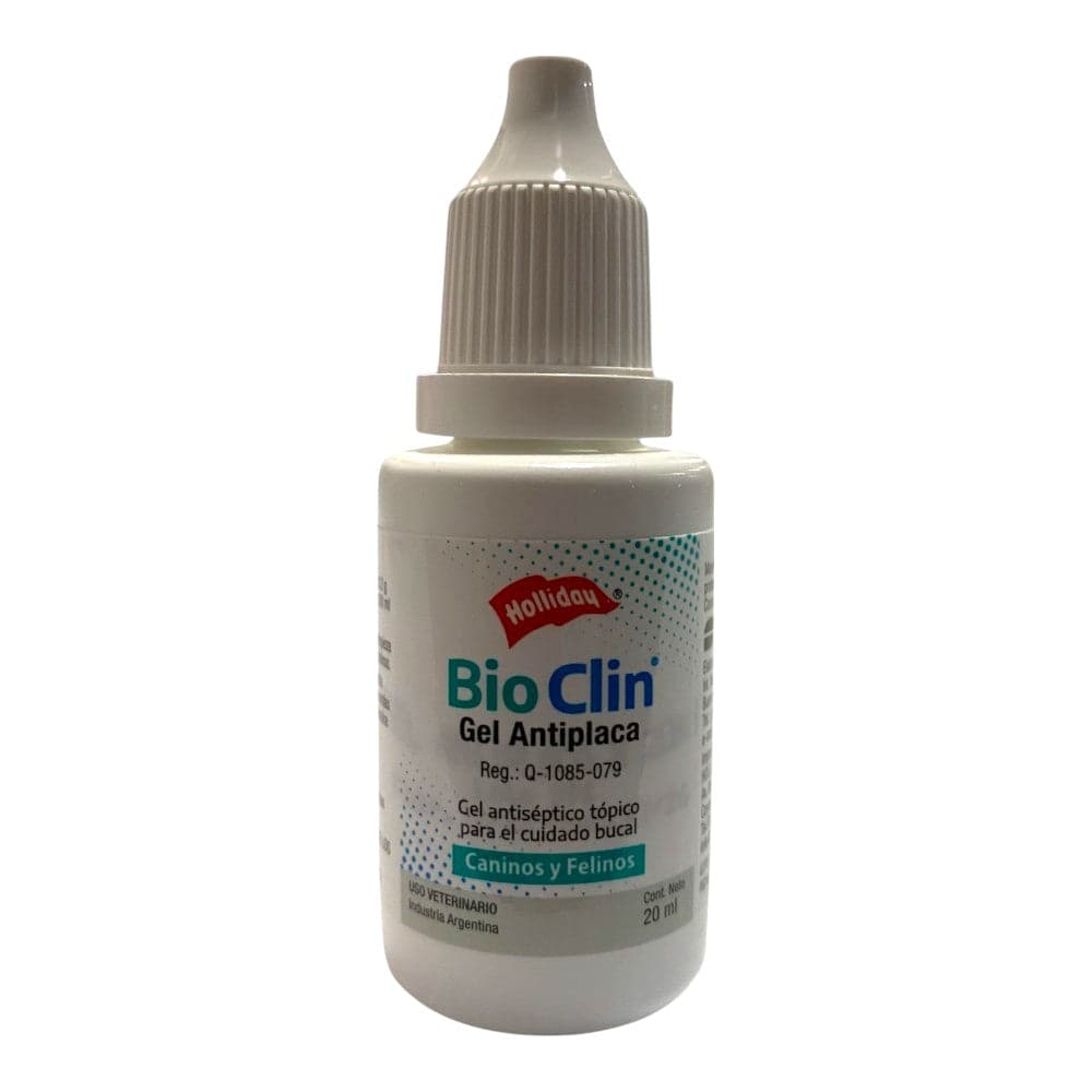 Holliday BioClin Gel Antiplaca Perro y Gato 20 ml