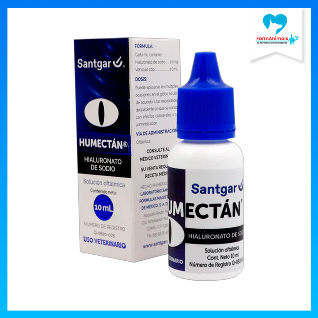 Santgar Humectan Solucion Oftalmica Perro y Gato 10 ml