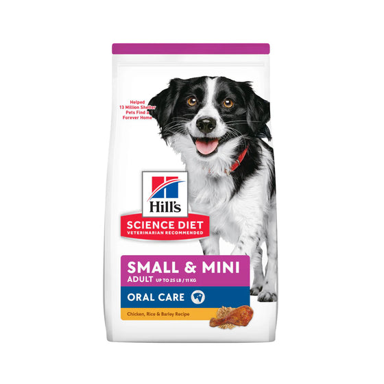 Hill's Science Diet Oral Care Small & Mini — Bulto 1.8 kg