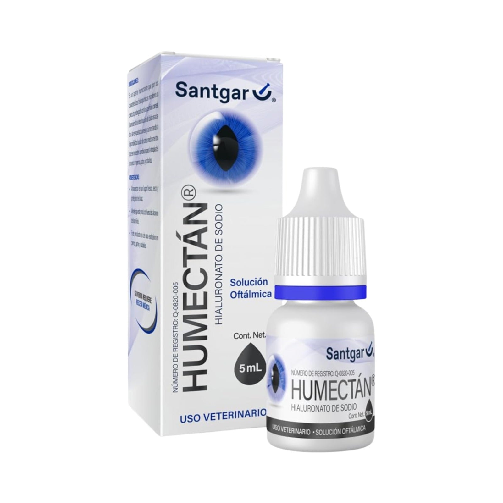 Santgar Humectan Solucion Oftalmica Perro y Gato 5 ml