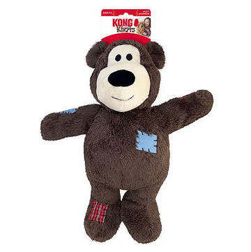 Juguete para perro KONG Wild Knots Bear tamaño Jumbo con esqueleto de cuerda