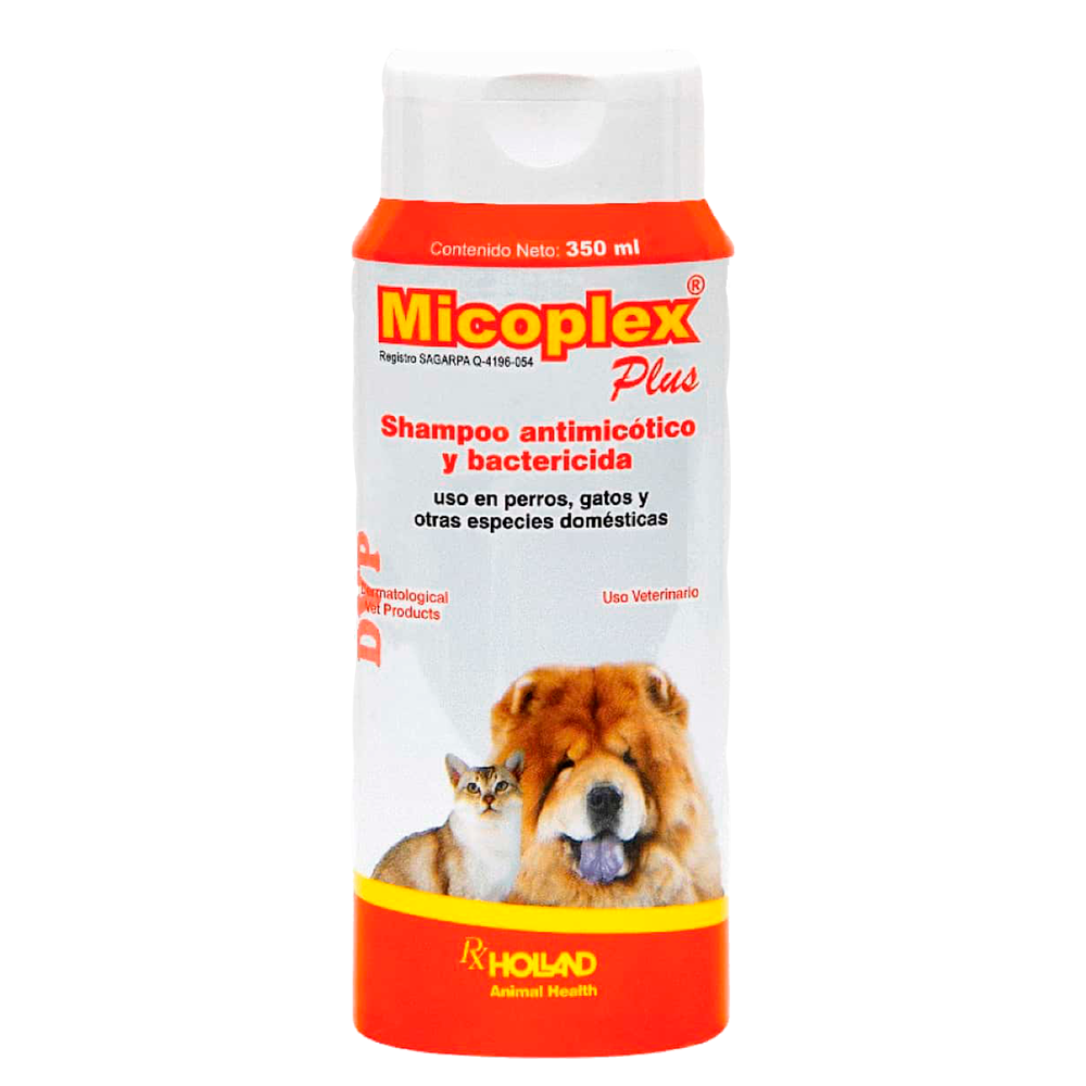 Holland Micoplex Plus Shampoo Perro y Gato 350 ml