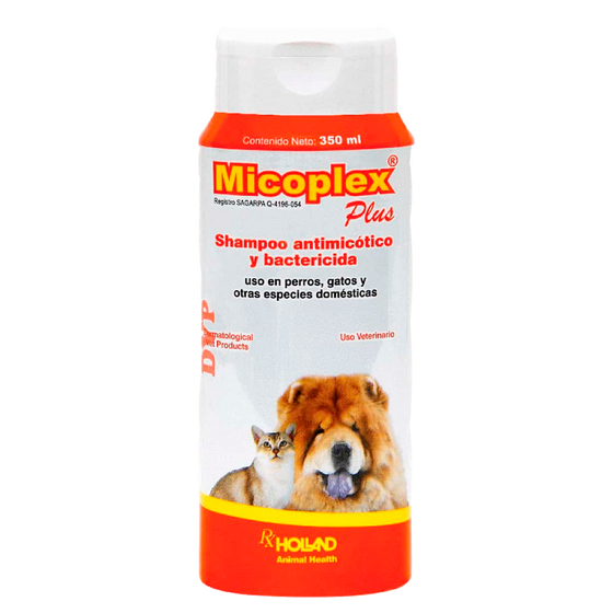 Holland Micoplex Plus Shampoo Perro y Gato 350 ml