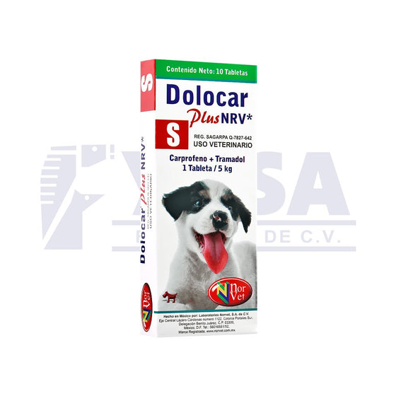 Norvet Dolocar Plus NRV S Carprofeno-Tramadol Tableta Pieza