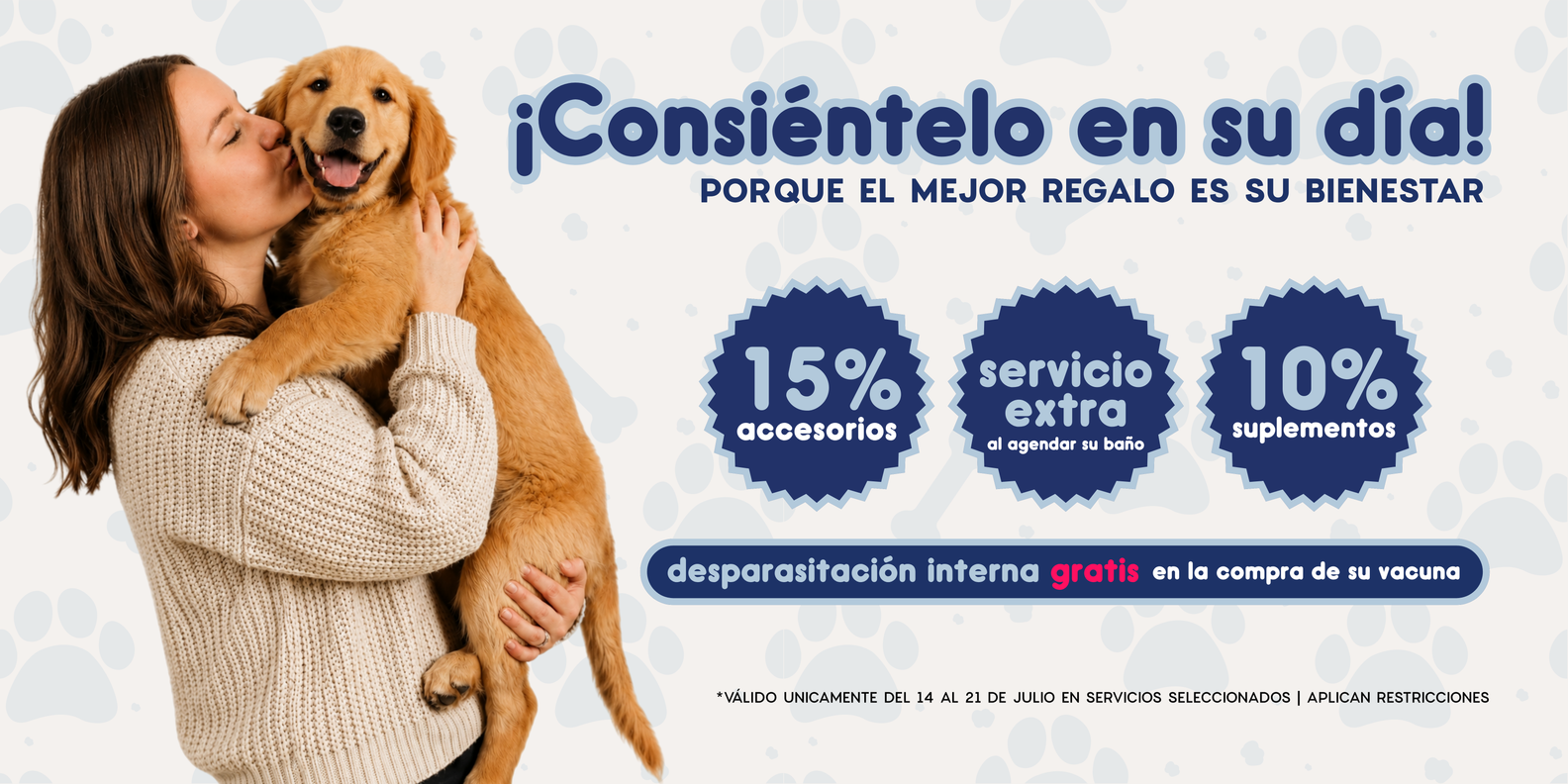 Todo para perro y gato, a domicilio