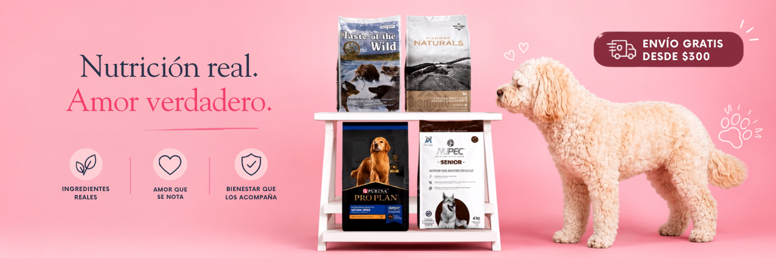 Todo para perro y gato, a domicilio