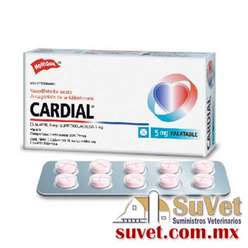Holliday Cardial 5 mg 30 Tabletas
