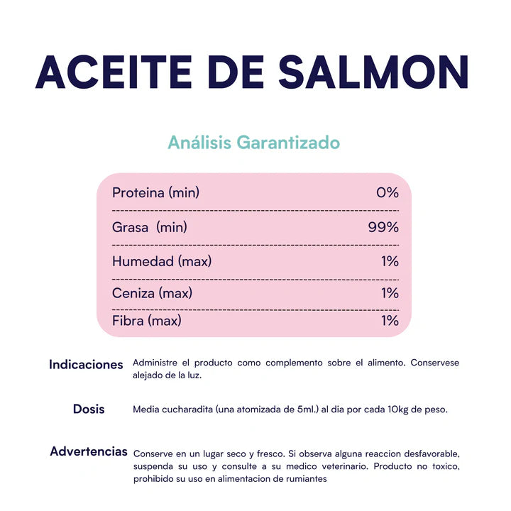 The Pets Club Aceite de Salmón (240ml)