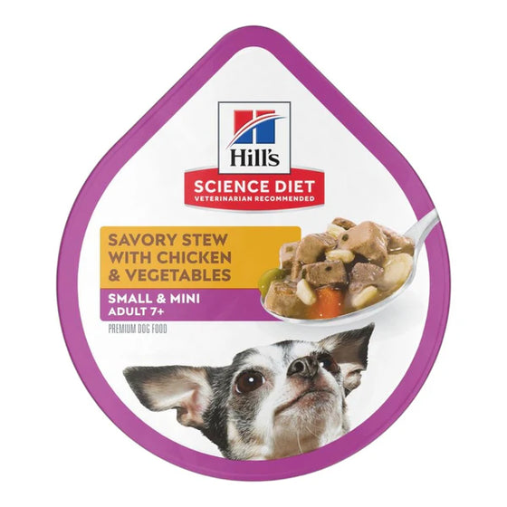 Hill's Science Diet Small & Mini Adult 7+ — Tray 99g