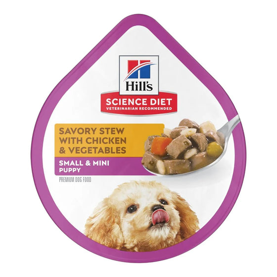 Hill's Science Diet Small & Mini Puppy — Tray 99g