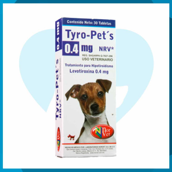 Norvet Tyro-Pets M 0.4 mg 30 tabletas