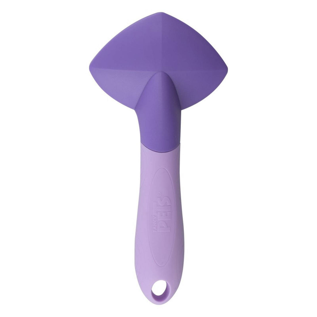 Empaque de Carda para gatos Fancy Pets Expert que indica beneficios de cepillado y desenredado