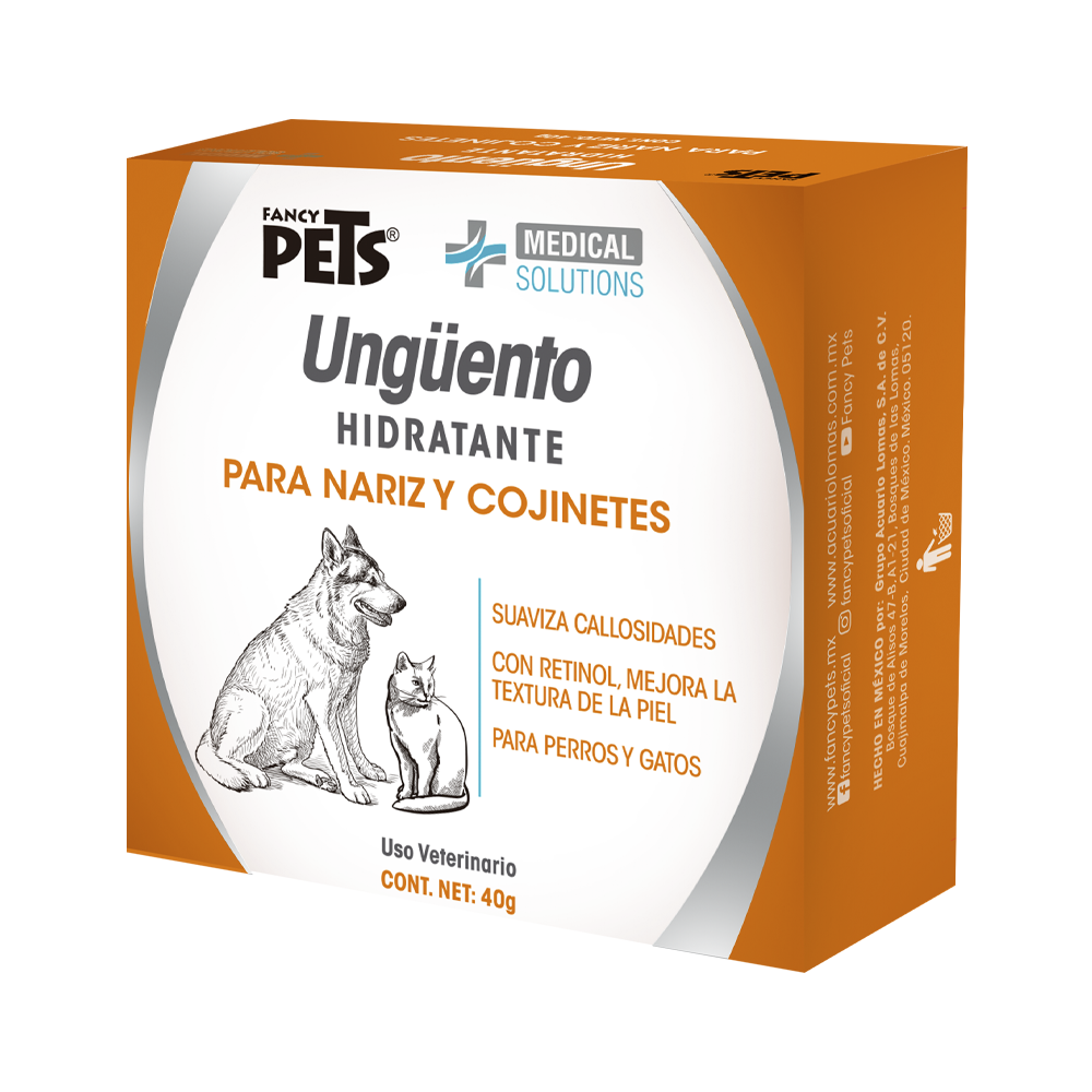 Ungüento hidratante Fancy Pets Medical Solutions de 40g para nariz y cojinetes de perros y gatos