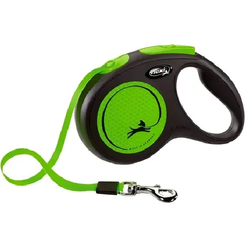 Flexi Correa Neón Verde-5 m