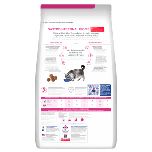 Hills Prescription diet Gi Biome- Bulto 1.8Kg Gato