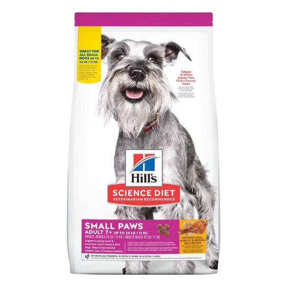 Hill's Science Diet Small Paws Adult 7+ Pollo — Bulto 2 kg