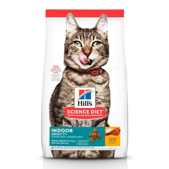 Hill's Science Diet Indoor Adult 7+ Pollo —Bulto 3.2 Kg